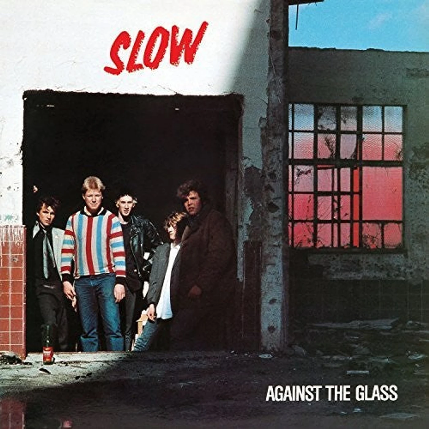 Slow LP Vinyl - Against The Glass (Coloured Vinyl) (Red)