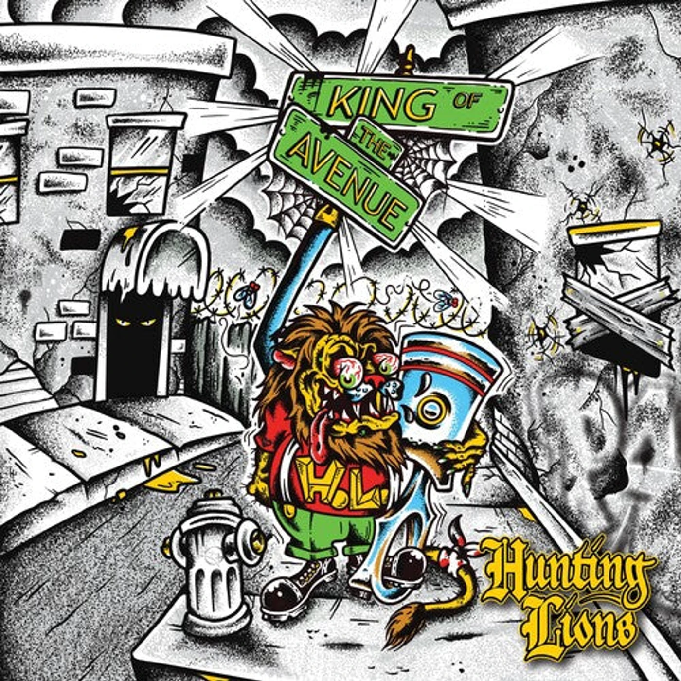 Hunting Lions LP - King Of The Avenue (Vinyl)