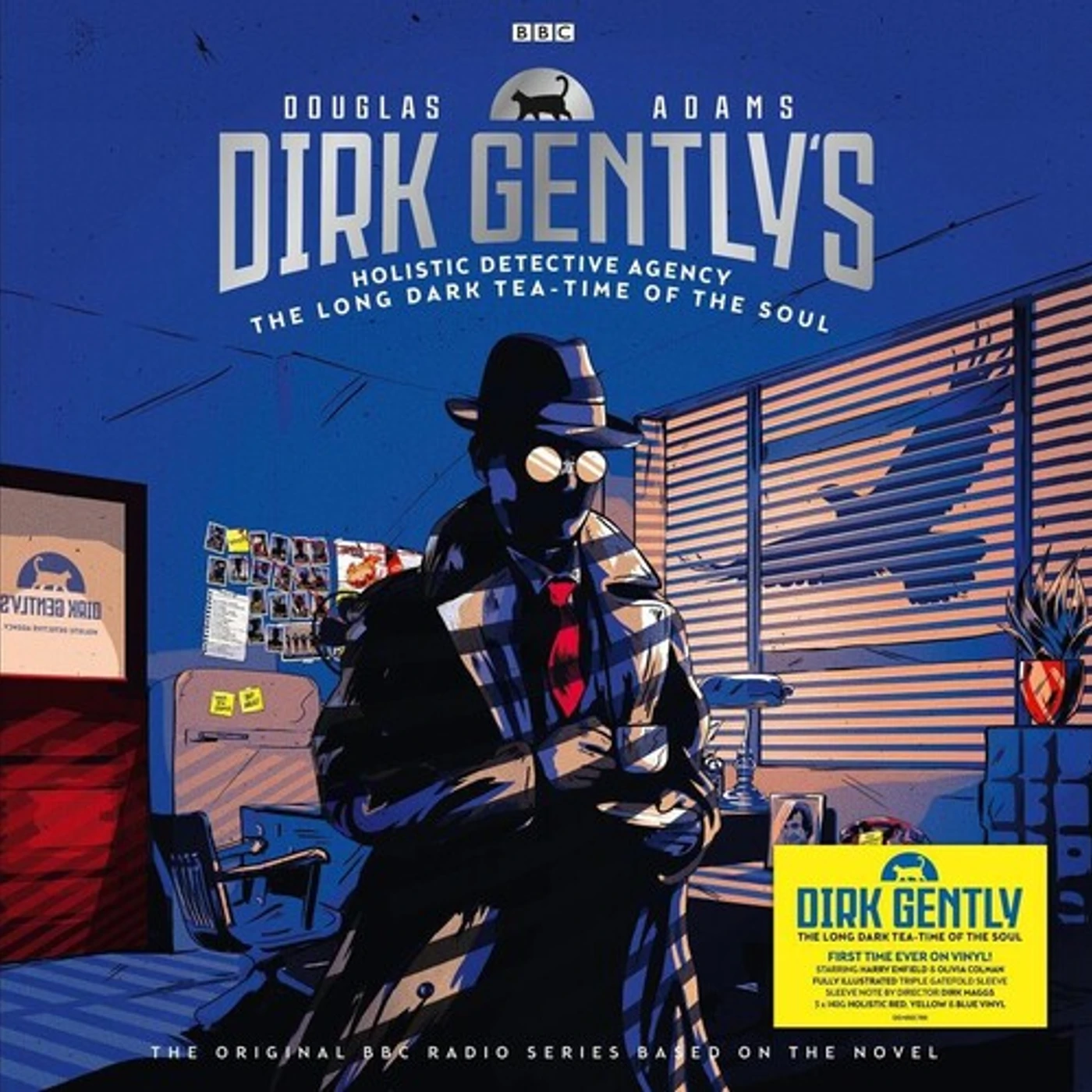 Douglas Adams LP Vinyl - Dirk Gently: The Long Dark Tea-Time Of The Soul