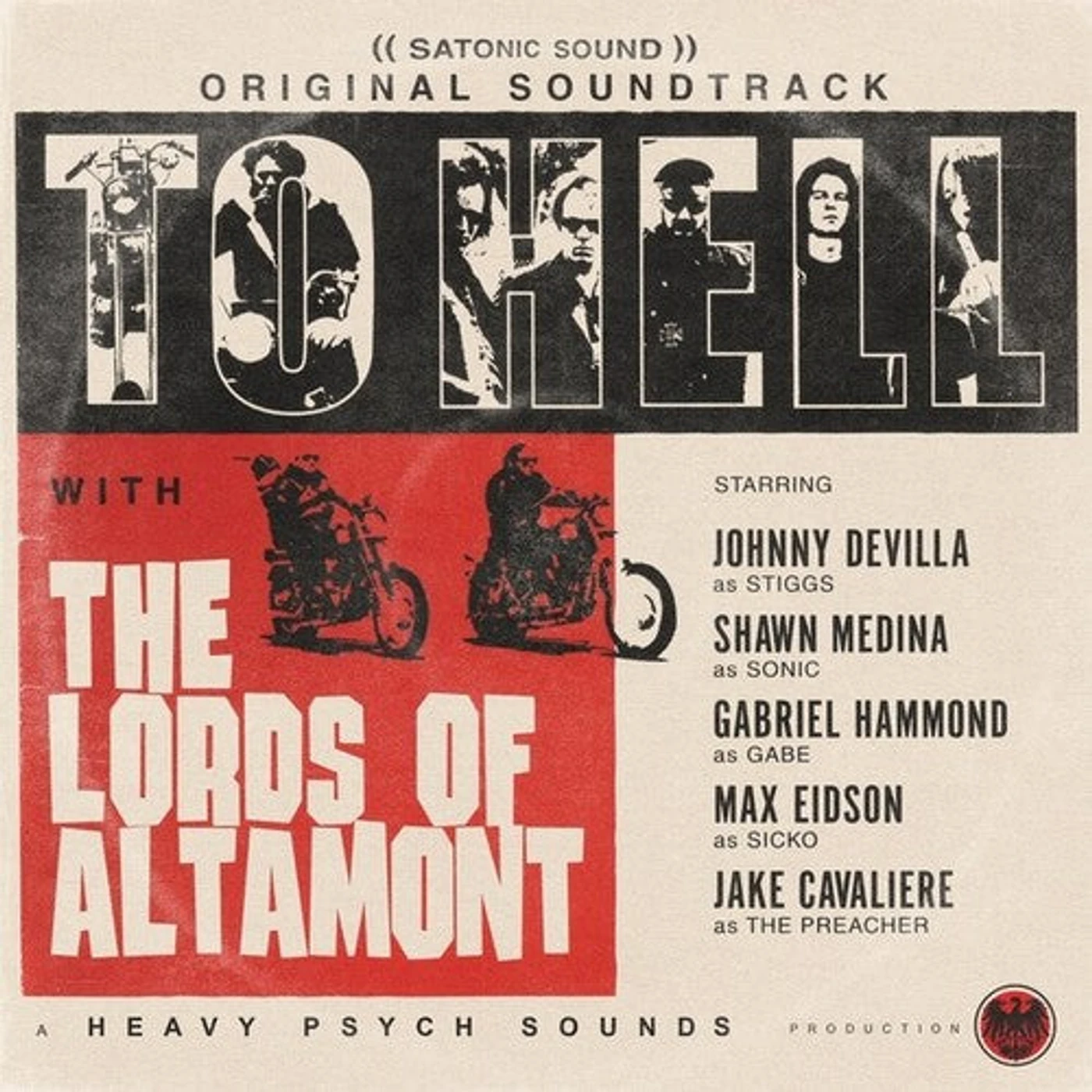The Lords of Altamont LP Vinyl - To Hell With The Lords (Coloured Vinyl) (Red) (Wht)