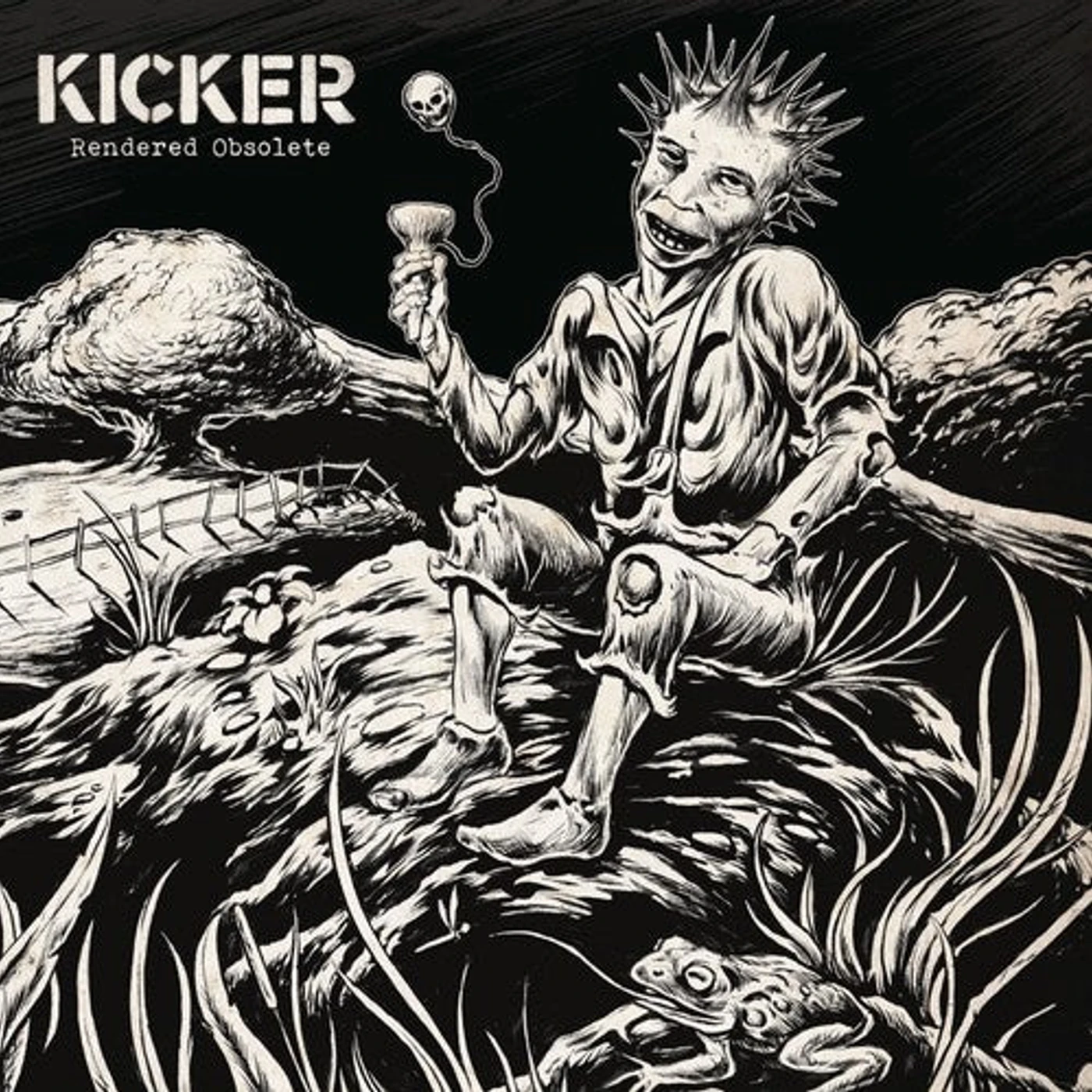 Kicker LP Vinyl - Rendered Obsolete (Blk) (Coloured Vinyl) (Wht) (Dlcd)