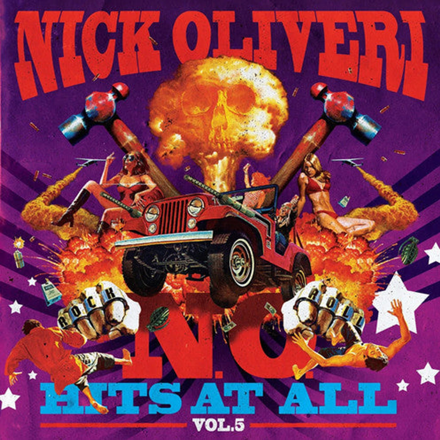 Nick Oliveri LP Vinyl - N.O. Hits At All 5