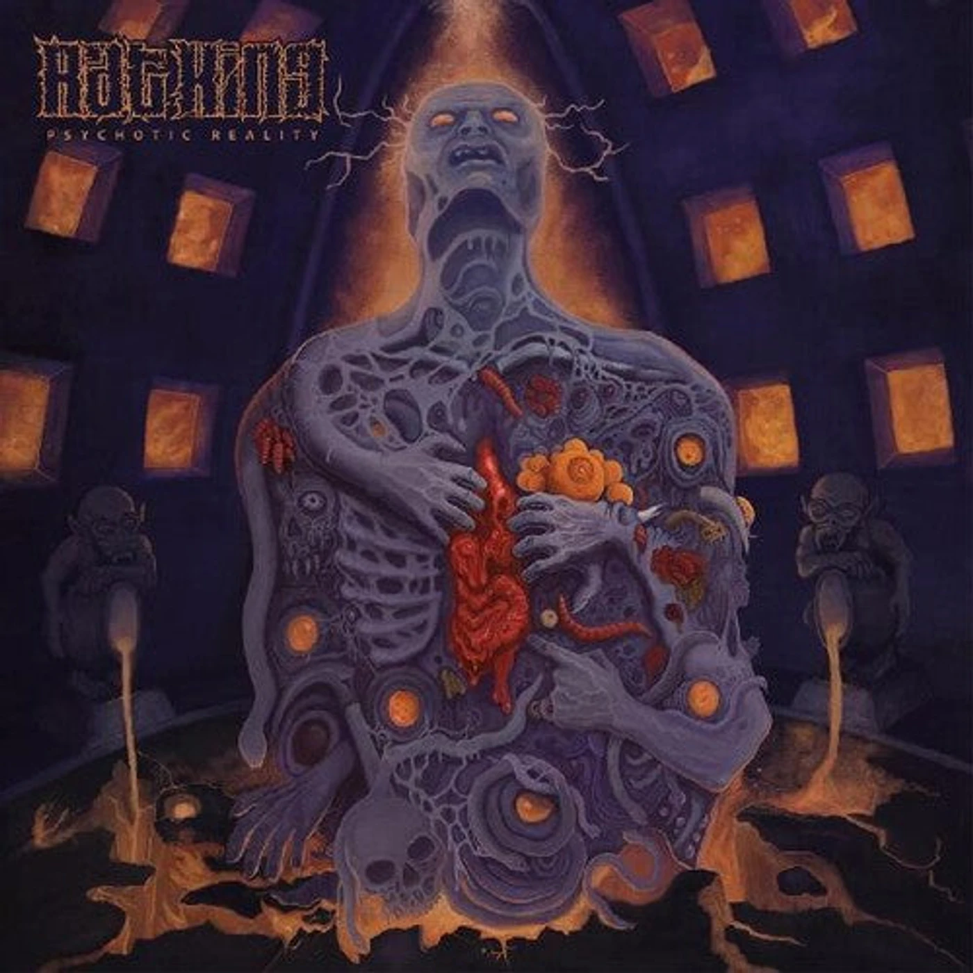 Rat King LP Vinyl - Psychotic Reality (Cvnl) (Org) (Purp) (Spla)