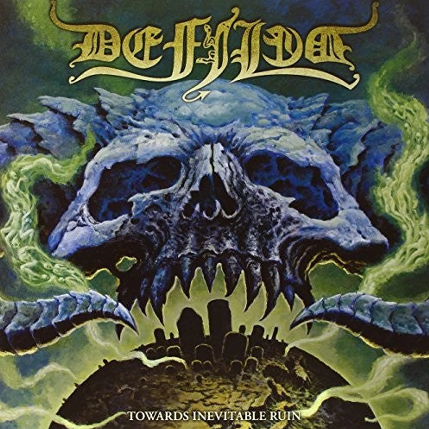 Defiled LP Vinyl - Towards Inevitable Ruin (Green Vinyl) (Coloured Vinyl) (Grn)