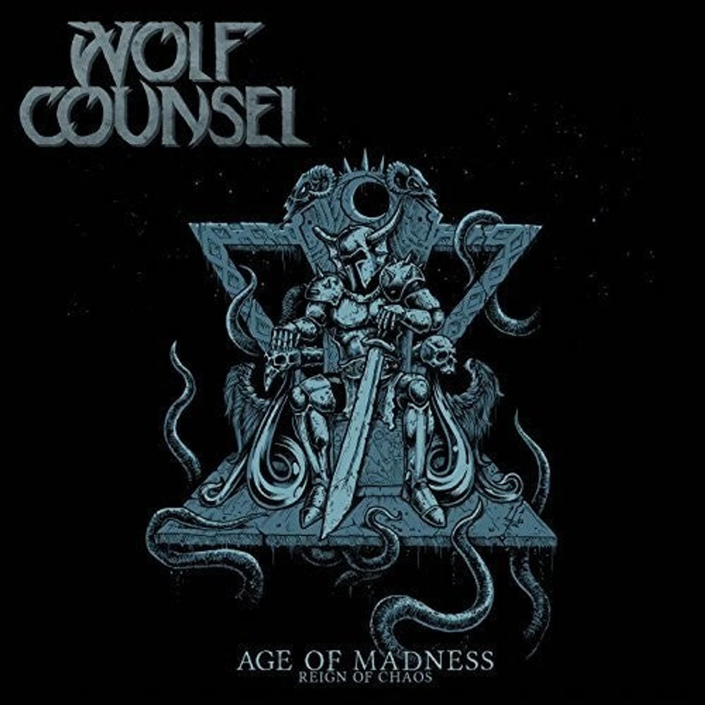 Wolf Counsel LP Vinyl - Age Of Madness / Reign Of Chaos (Uk)