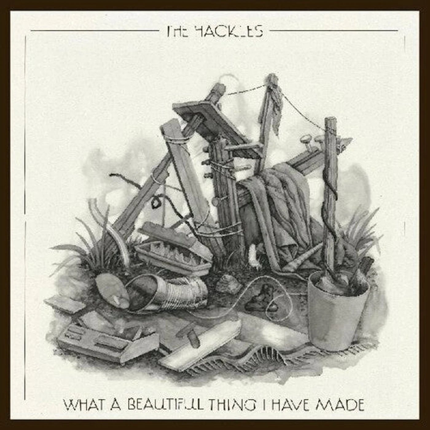 The Hackles LP Vinyl - What A Beautiful Thing I Have Made (Coloured Vinyl) (Slv)