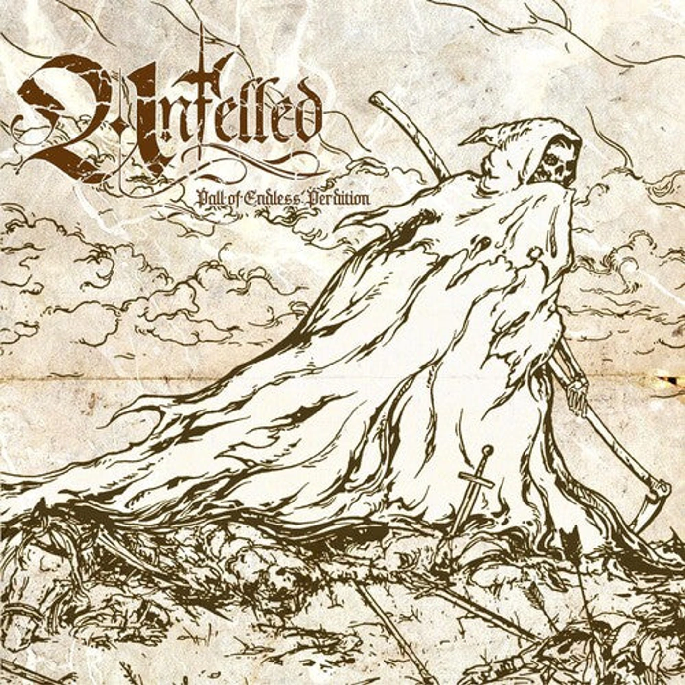 Unfelled LP Vinyl - Pall Of Endless Perdition (Gate Fold) (Ltd)