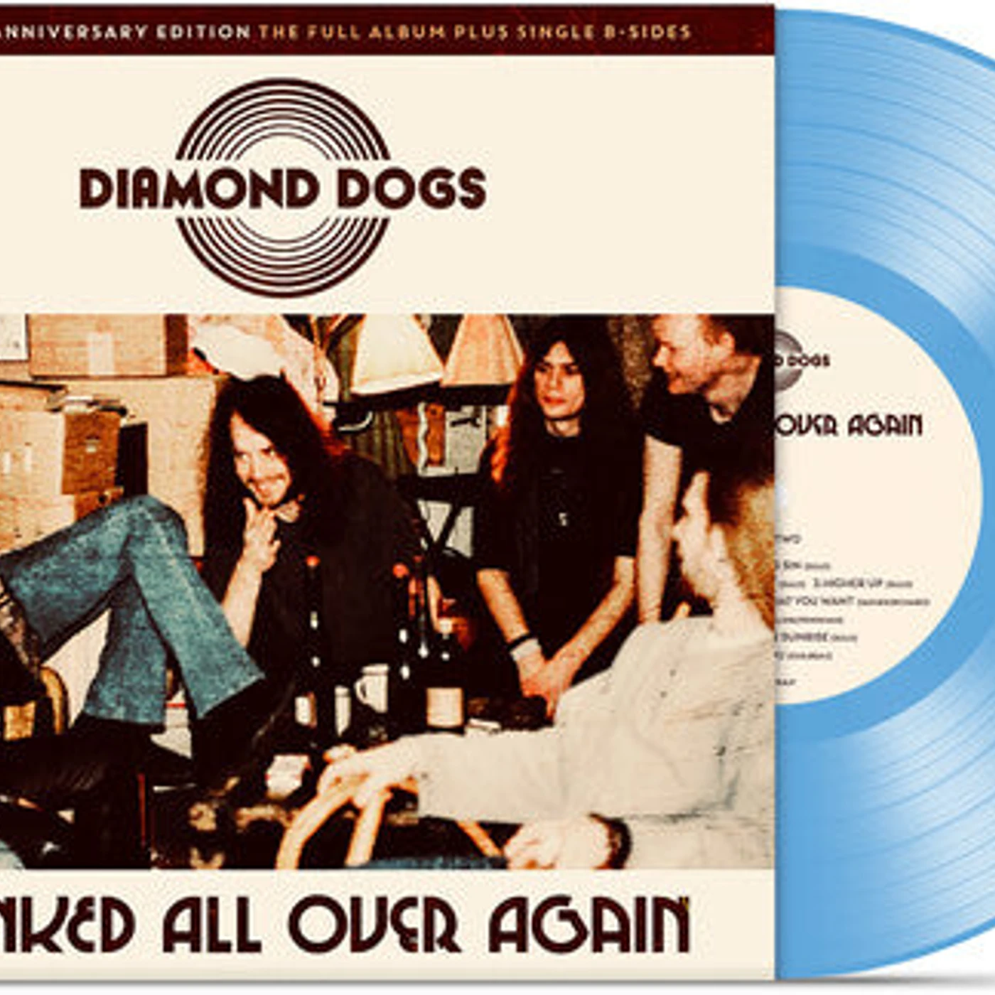 Diamond Dogs LP Vinyl - Honked All Over Again - Solid Blue (Blue)