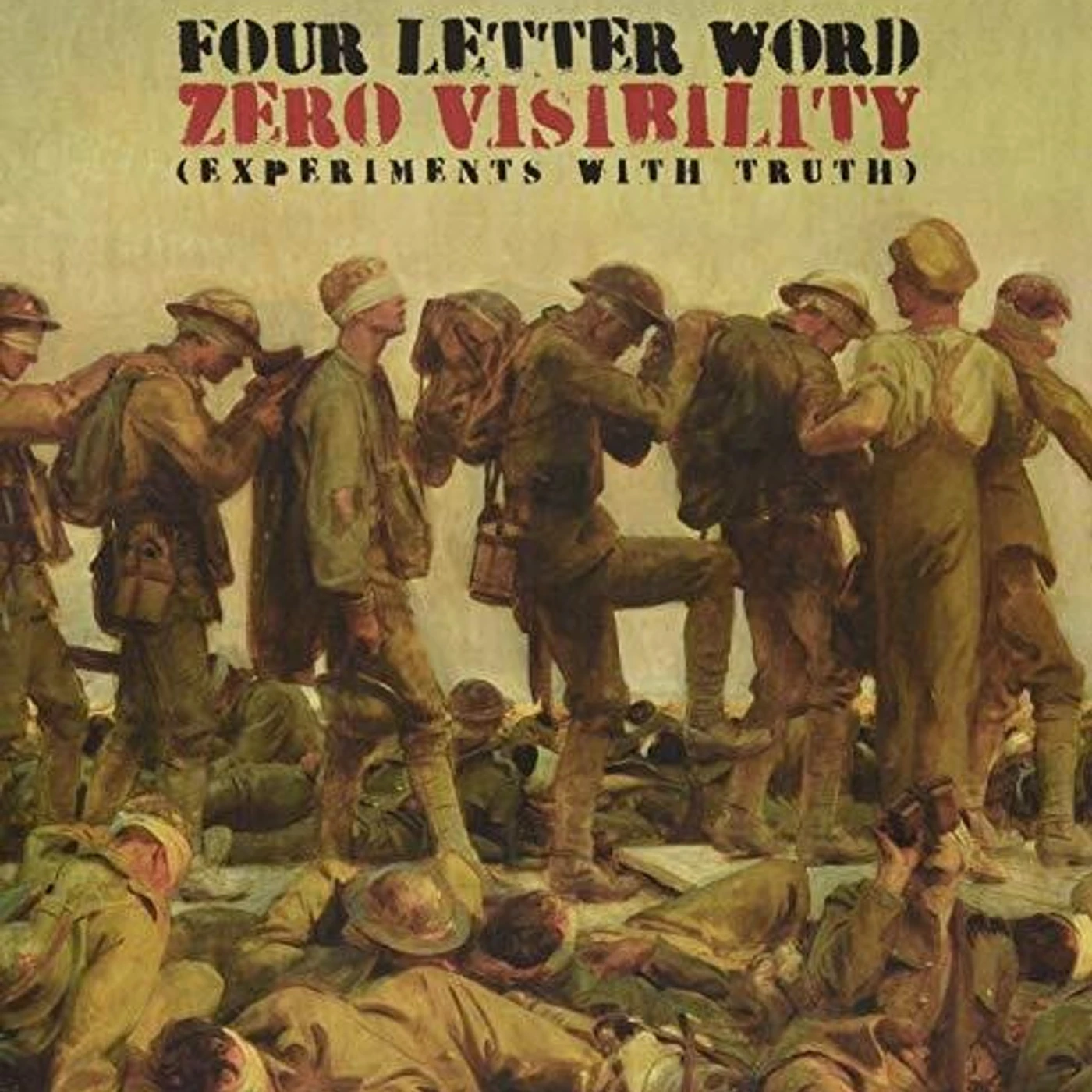 Four Letter Word LP Vinyl - Zero Visibility (Experiments With Truth) (Uk)