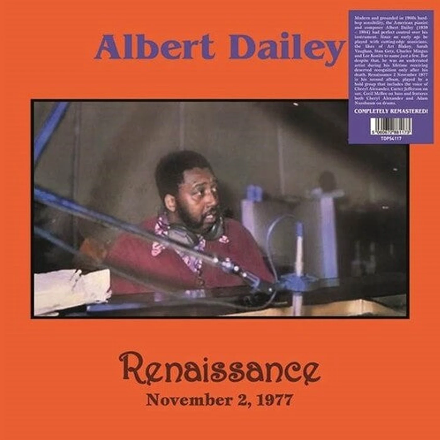 Albert Dailey LP Vinyl - Renaissance - November 2 1977