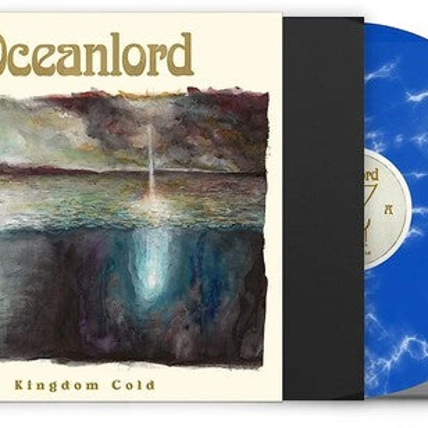 Oceanlord LP Vinyl - Kingdom Cold - Blue/White Marble (Blue) (Coloured Vinyl)