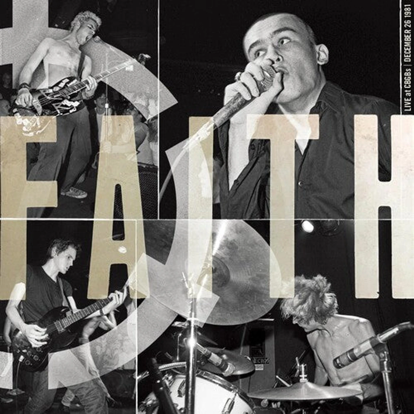 Faith LP Vinyl - Live At Cbgb'S (Blue) (Coloured Vinyl) (Ltd)