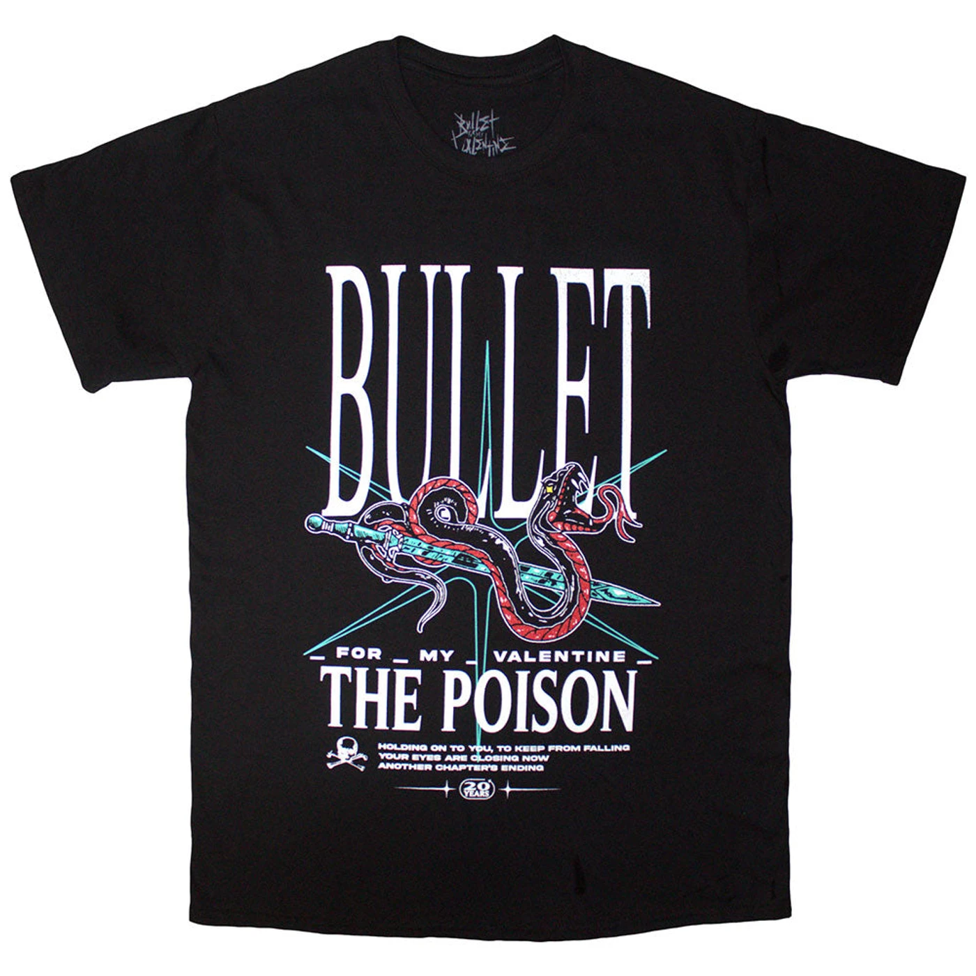 Bullet For My Valentine 10th Anniversary Poison Cover T-Shirt