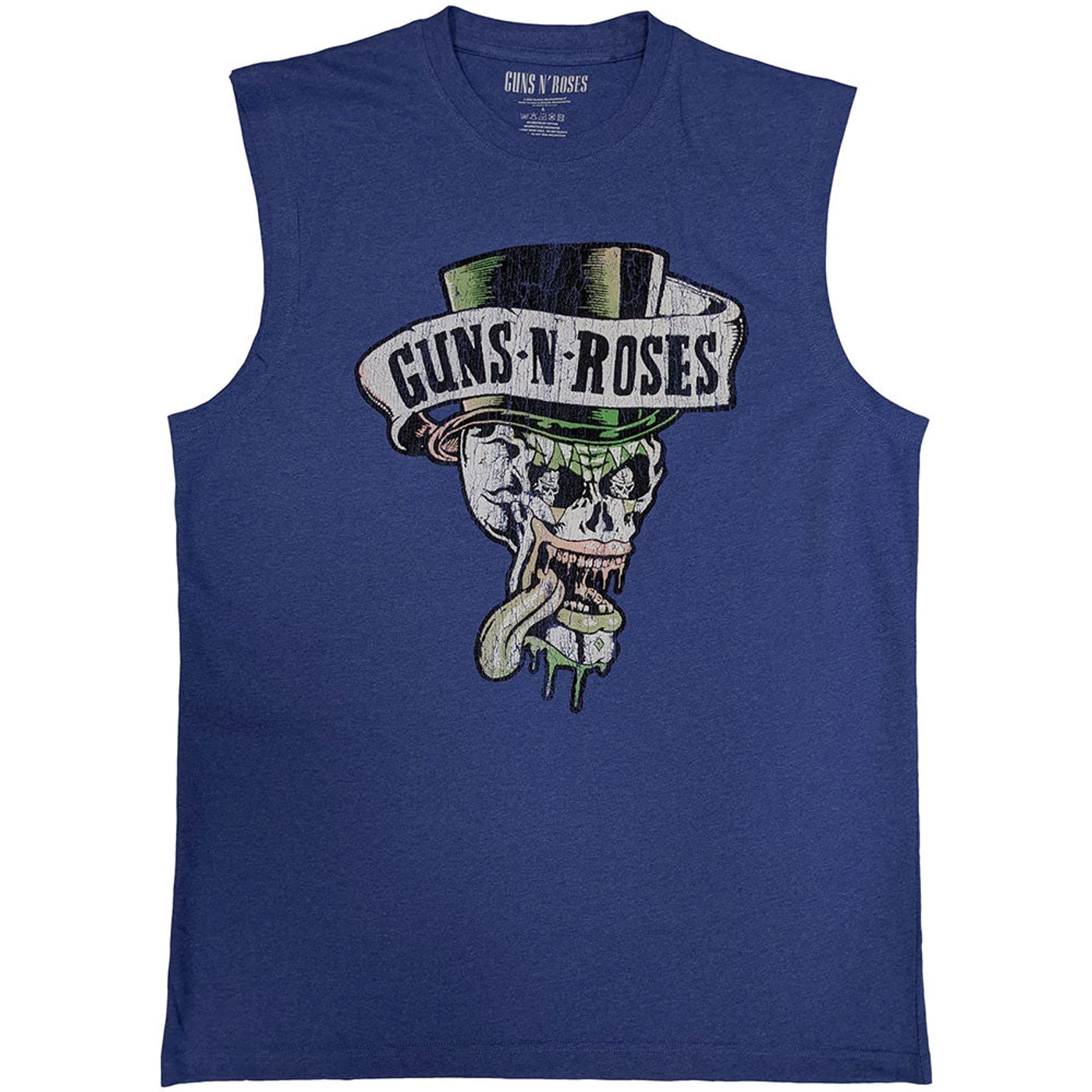 Guns N' Roses Vest Top - Top Hat & Tongue