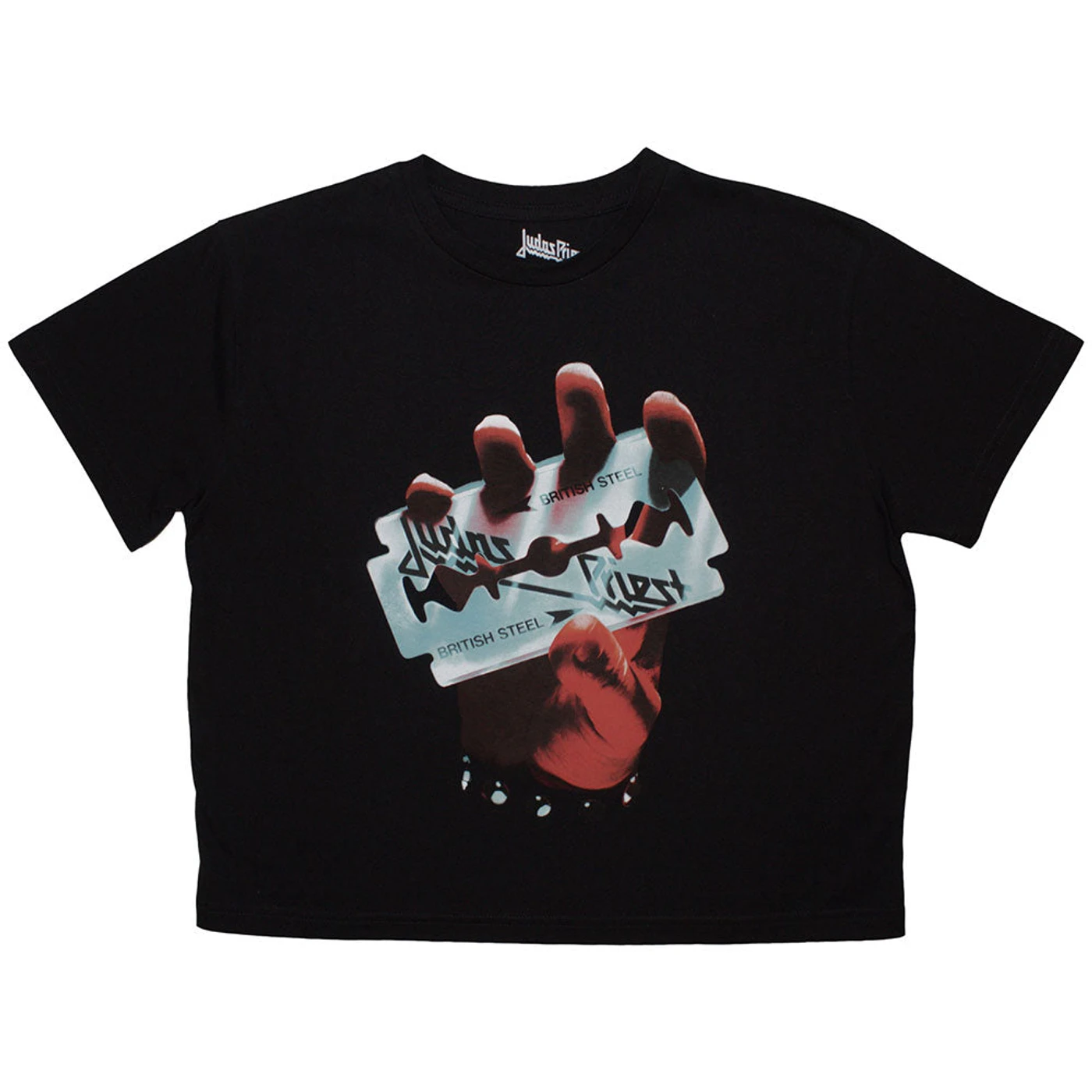 Judas Priest Women's Crop Top - British Steel