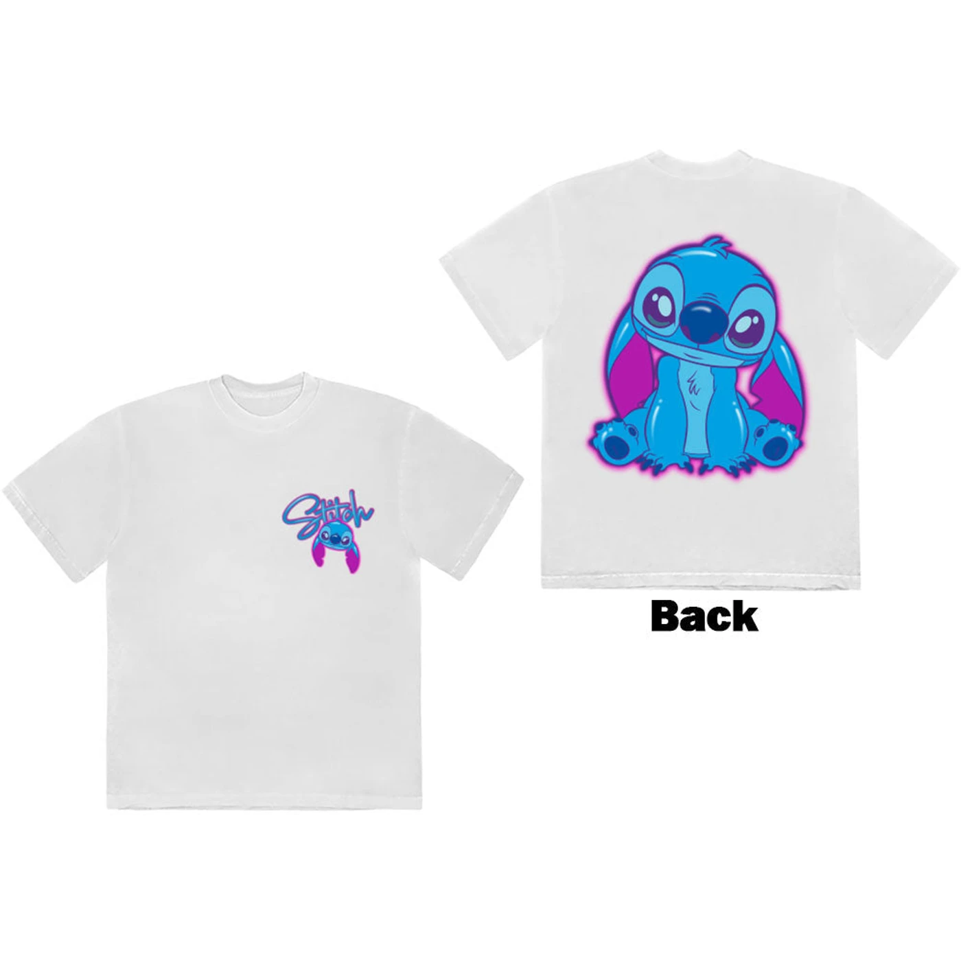 Disney T Shirt - Stitch Spray Paint