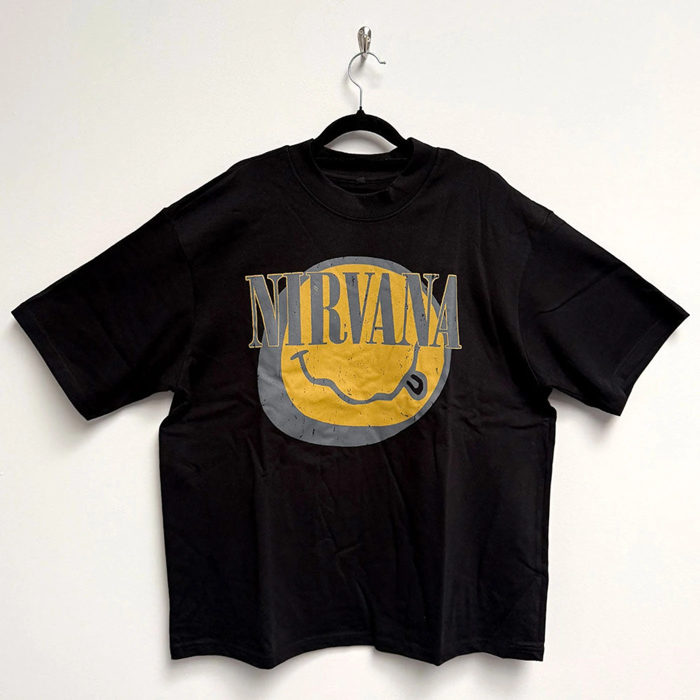 Nirvana T Shirt - Evergreen Oversized