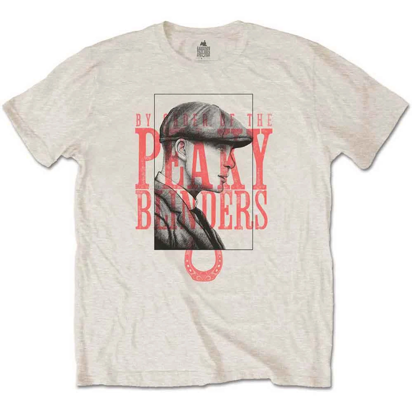 Peaky Blinders T Shirt - Red Logo Tommy