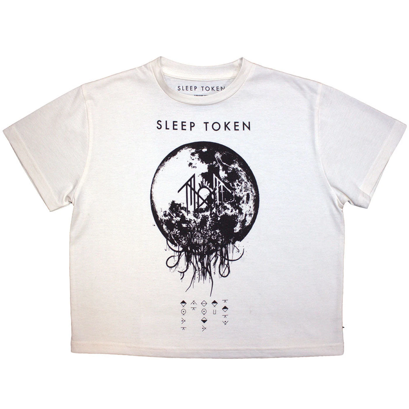 Sleep Token Women's Crop Top - Take Me Back To Eden
