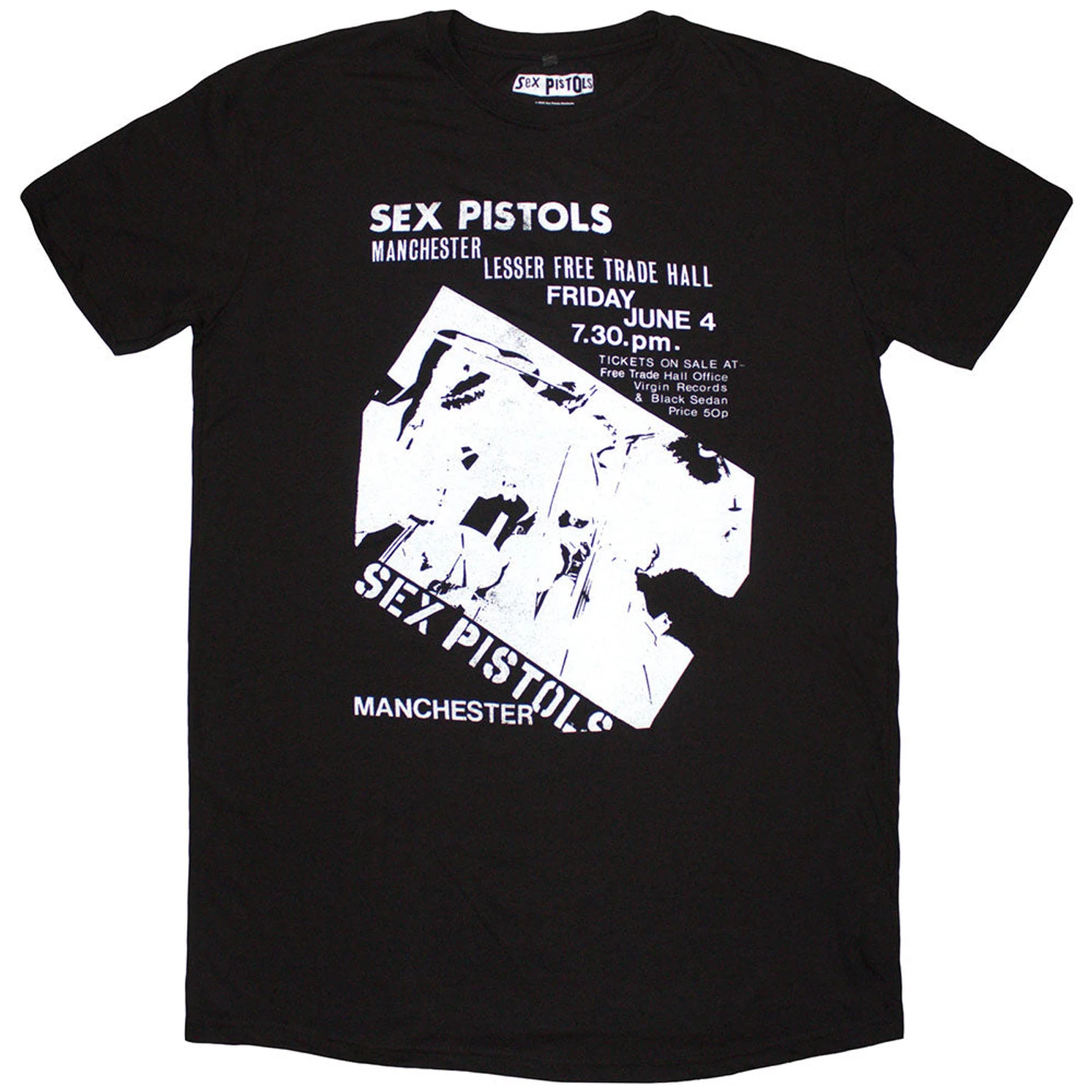 Sex Pistols Women's Dress - Manchester Flyer