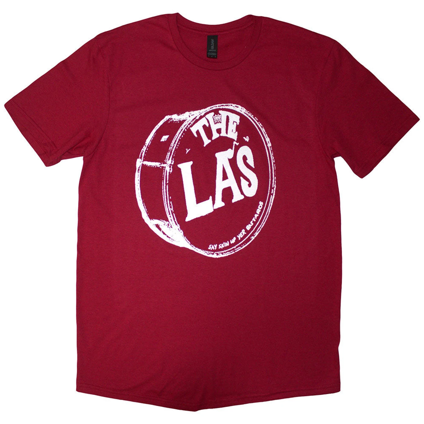 The La's T Shirt - White Drum Head Logo