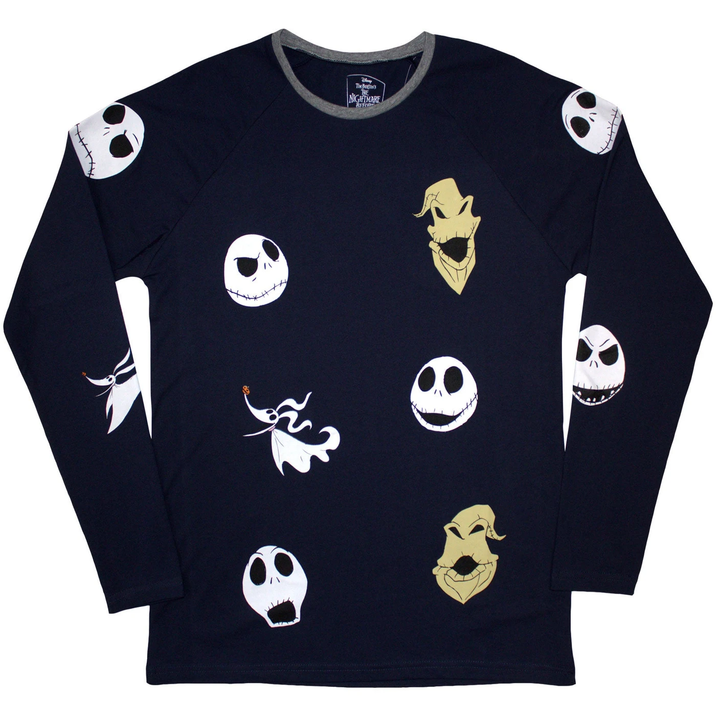 Disney Long Sleeve T Shirt - Character Heads