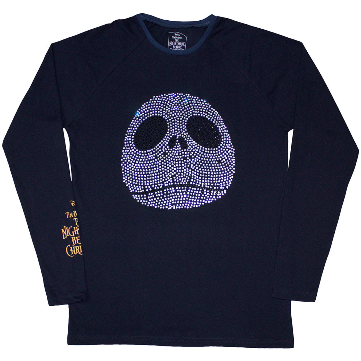 Disney Long Sleeve T Shirt - Rhinestone Jack