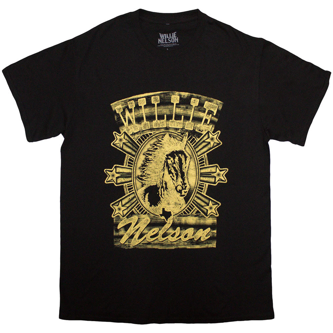 Willie Nelson T Shirt - Horse