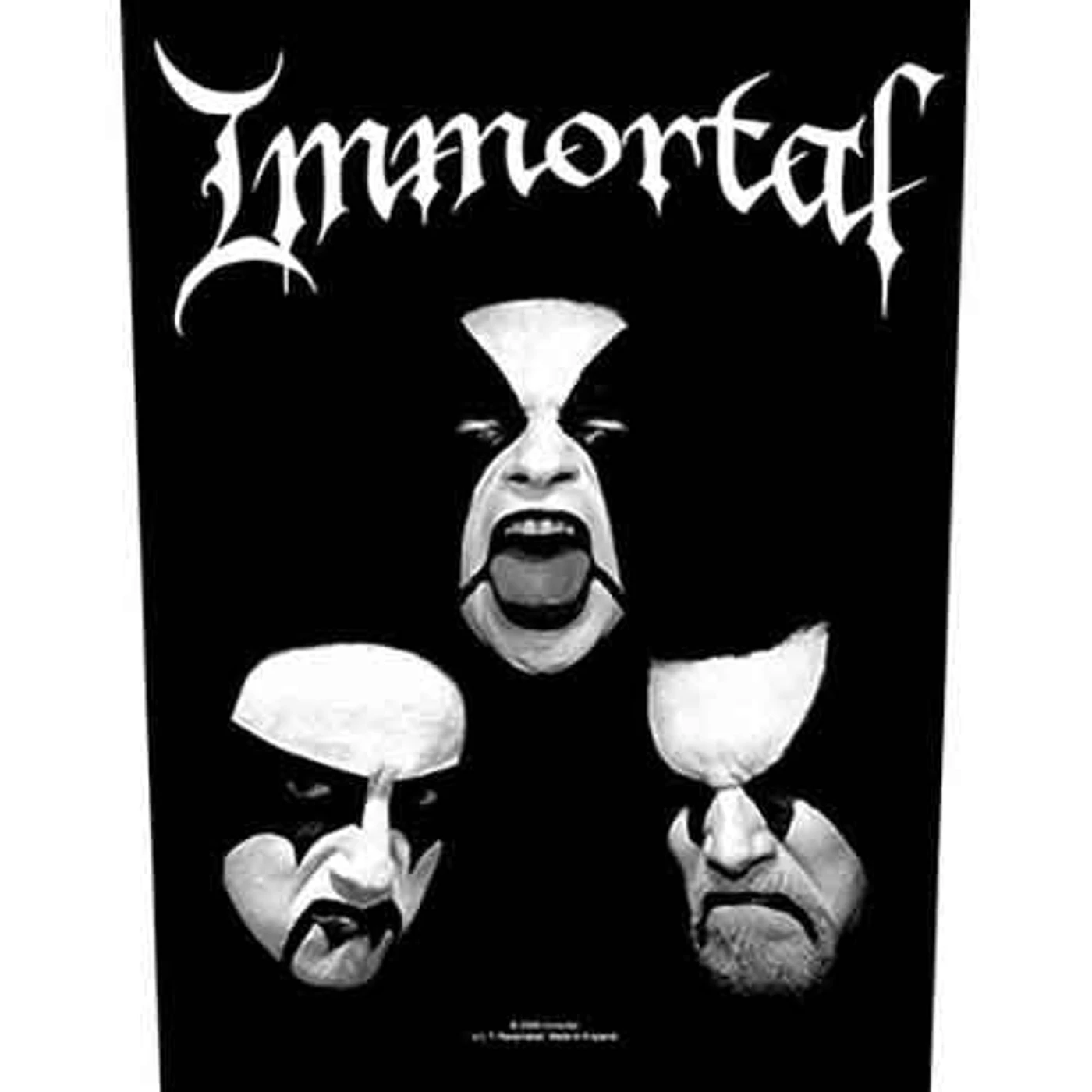 Immortal Patches-Woven Sew On - Main Logo