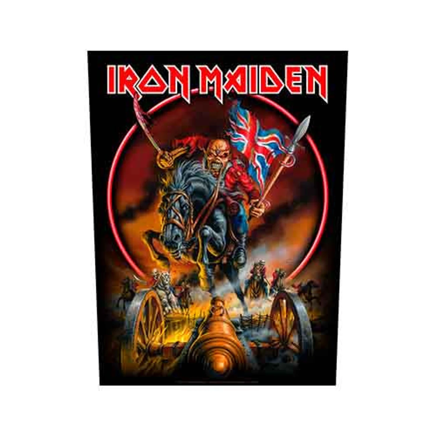 IRON MAIDEN Patches-Woven Sew On - Pole Dancer
