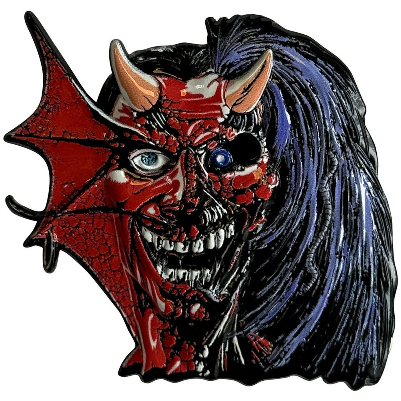 Iron Maiden Pin Badge - Circle Logo