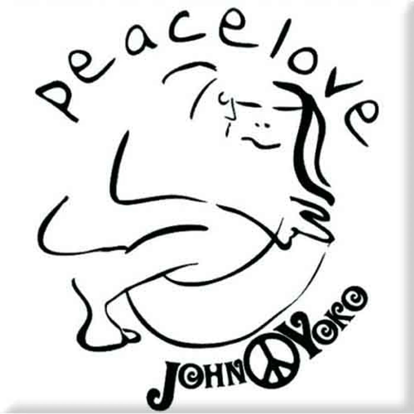 John Lennon Fridge Magnets - Hamburg