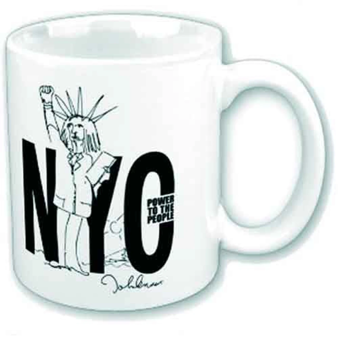 John Lennon Matte Mugs - In Apple