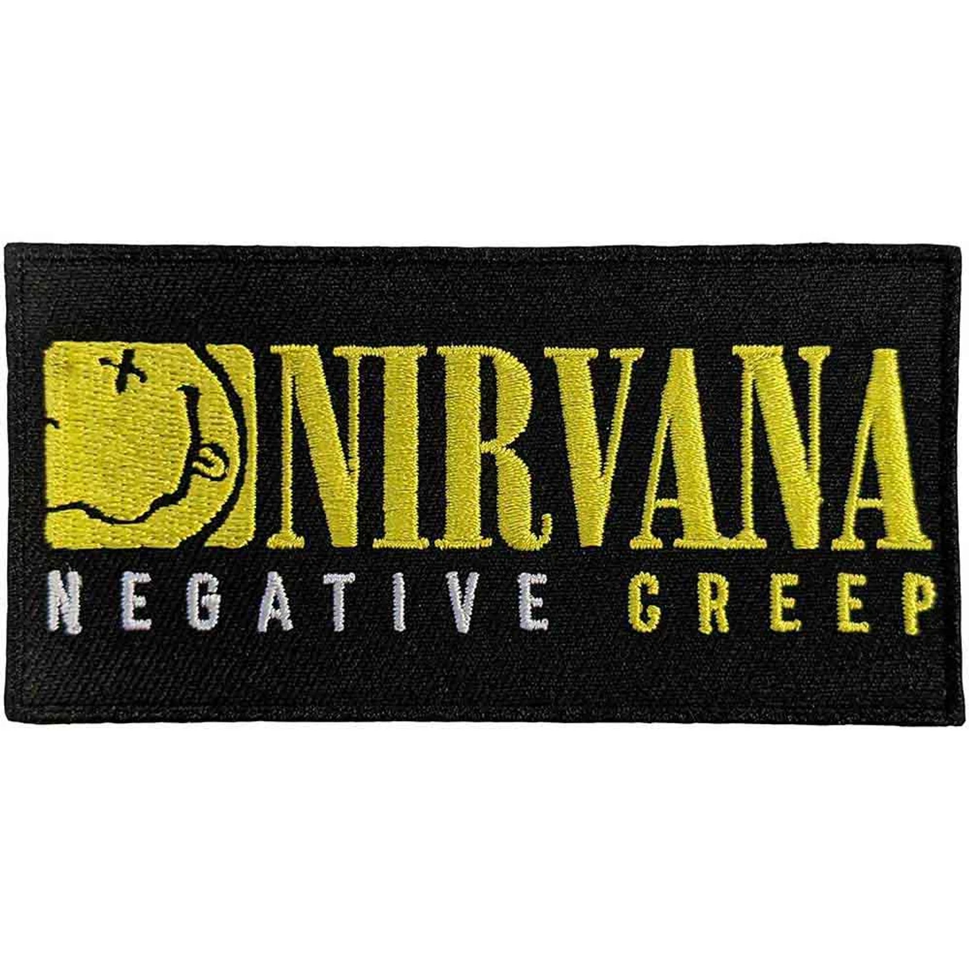 Nirvana Patches-Iron On - Bulldog & Flag