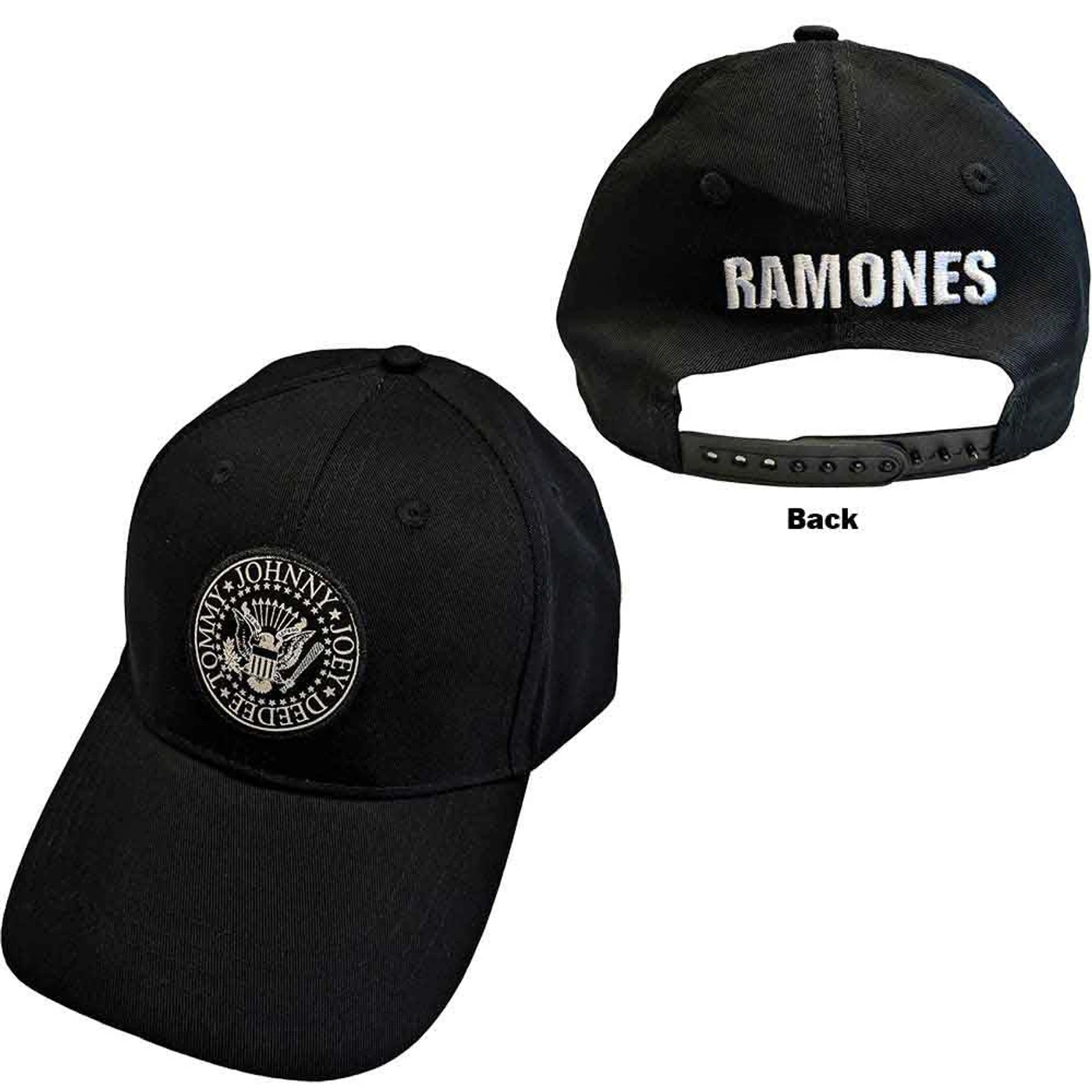 Ramones Baseball Caps - Green Classic Logo
