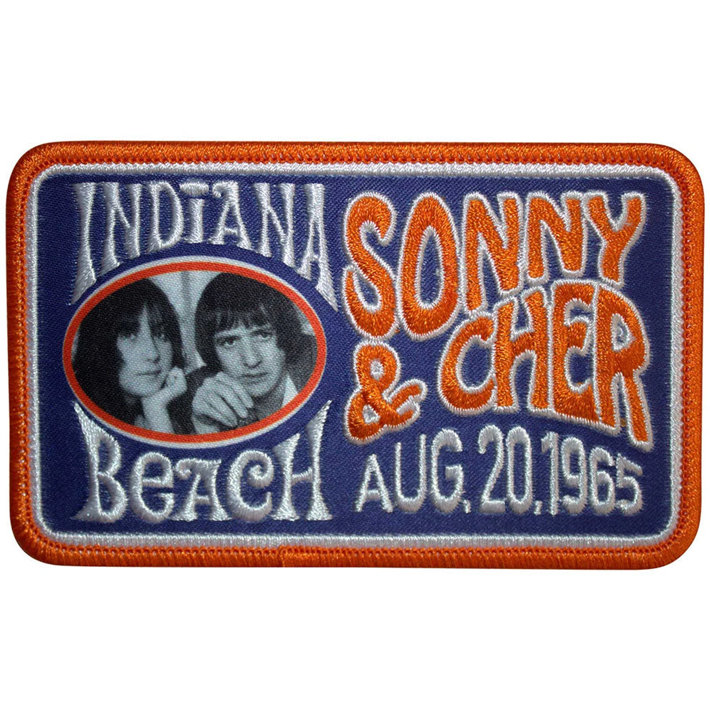 Sonny & Cher Patches-Iron On - Elvis Studio Portrait
