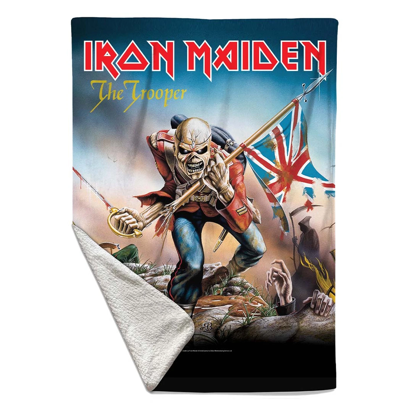 Rocksax Iron Maiden Blanket - Trooper