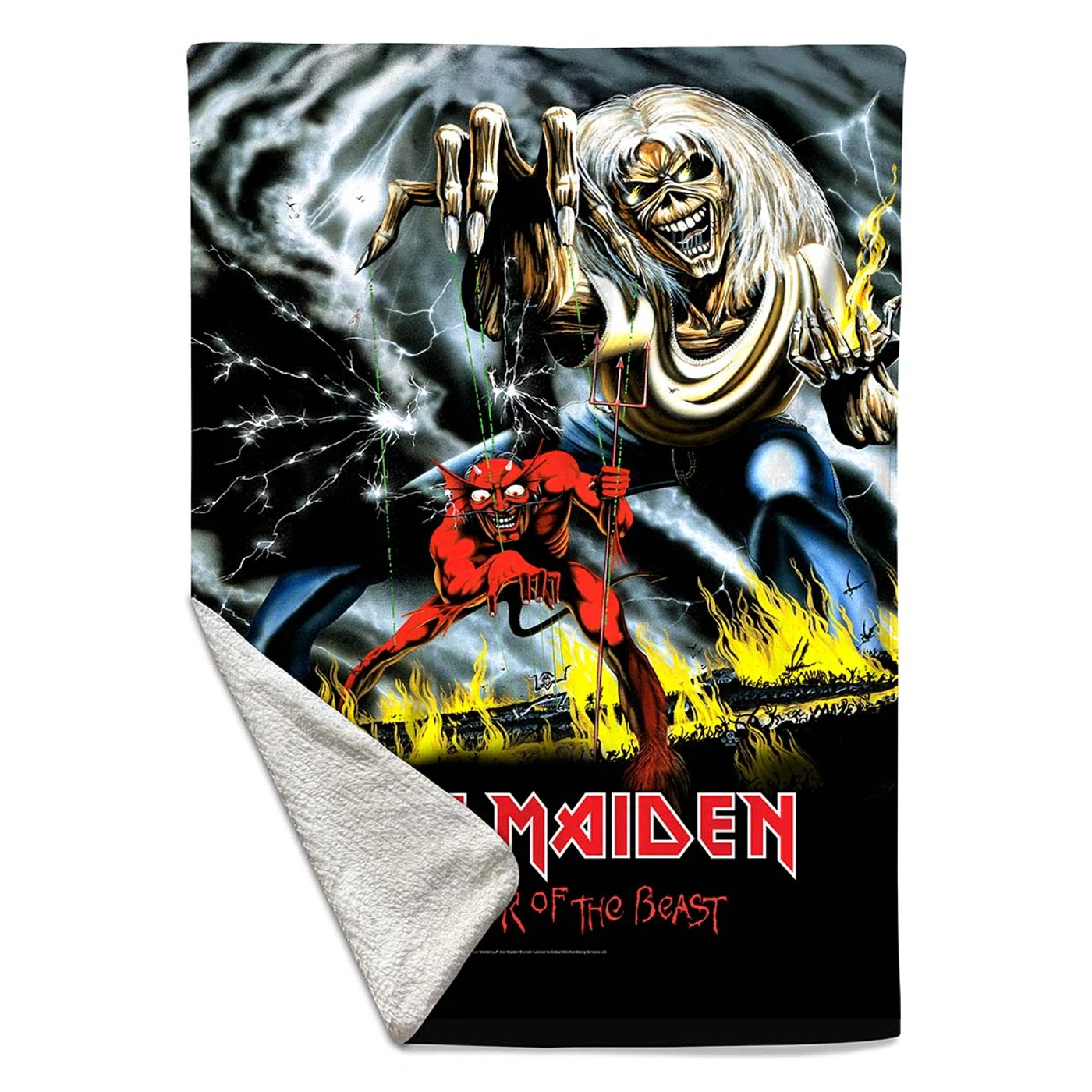 Iron Maiden Backpack Trooper Red Rocksax