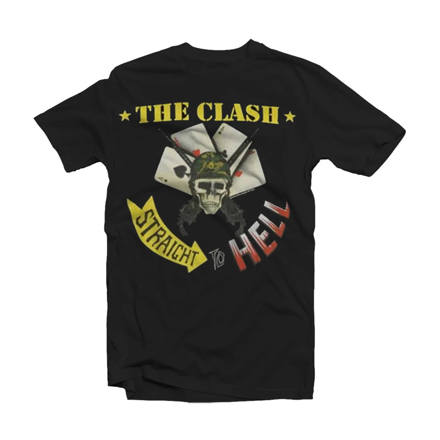 The Clash T Shirt - Straight To Hell