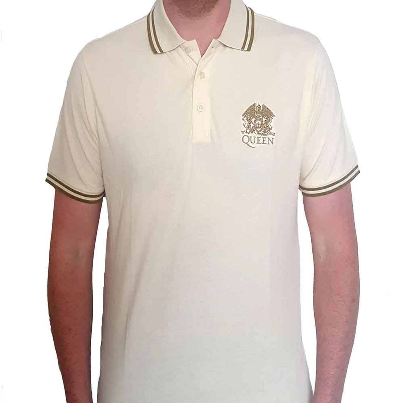 Queen Polo Shirt - Crest Logo