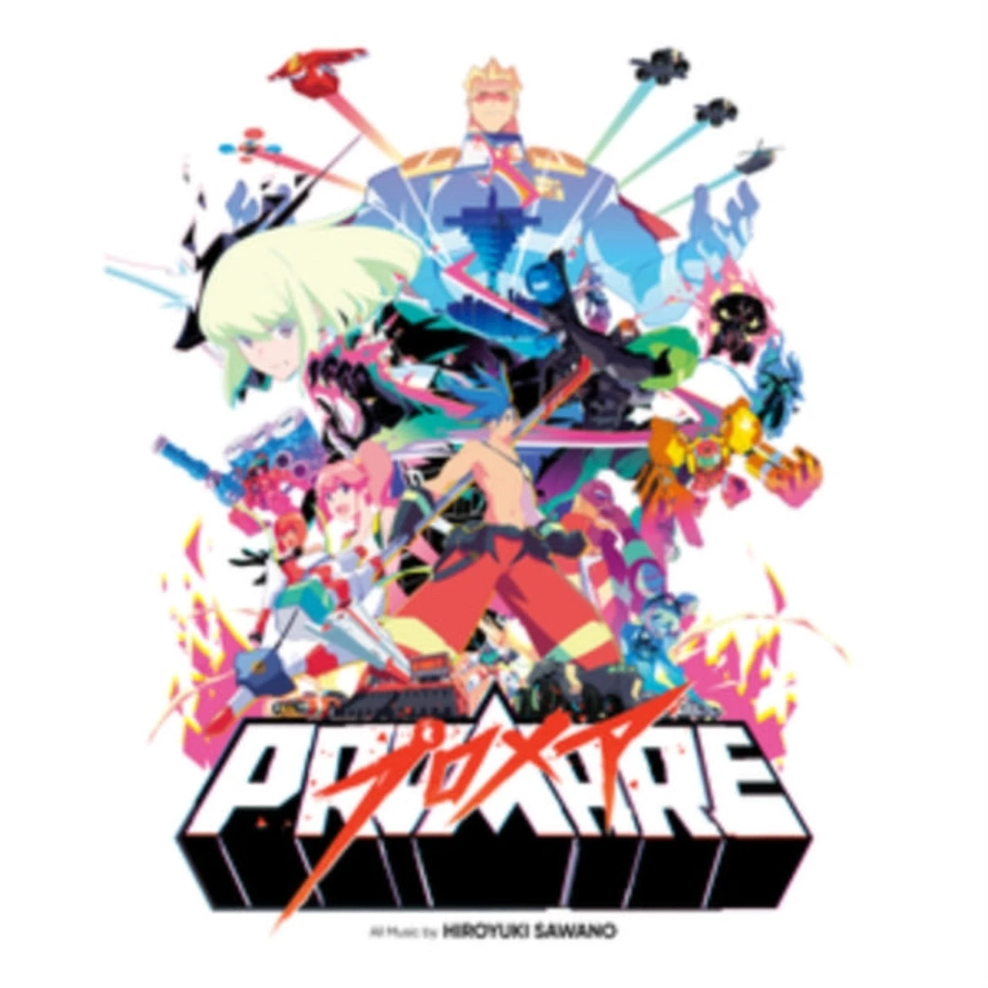 Sawano Hiroyuki LP Vinyl Record - Promare - Original Soundtrack