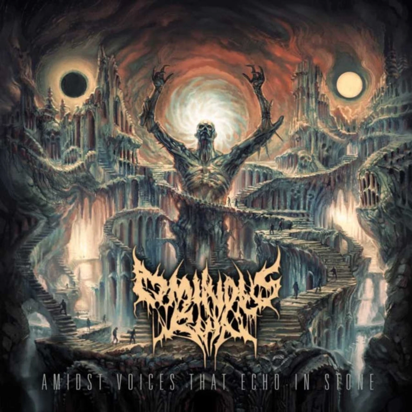 Ominous Ruin LP Vinyl Record - Amidst Voices That Echo In Stone (Random Colour Vinyl)