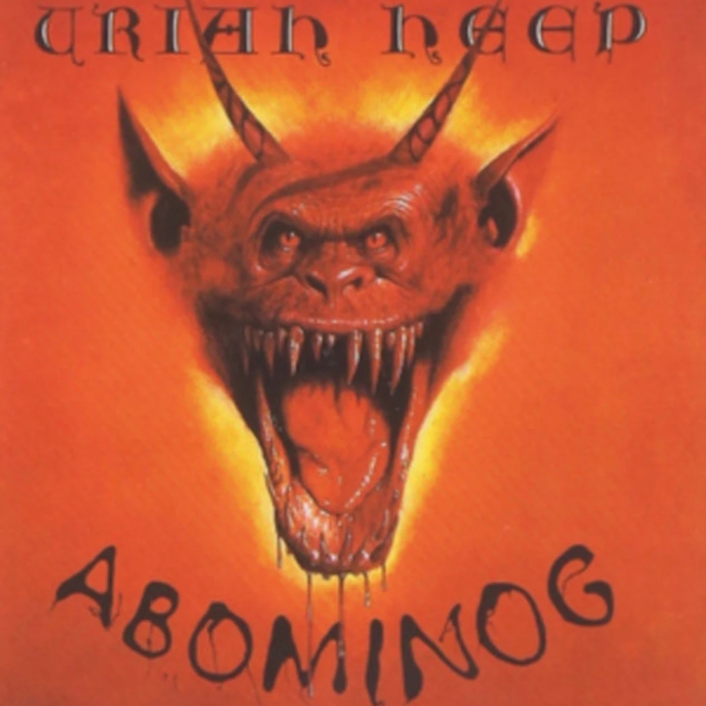 Uriah Heep LP Vinyl Record - Abominog