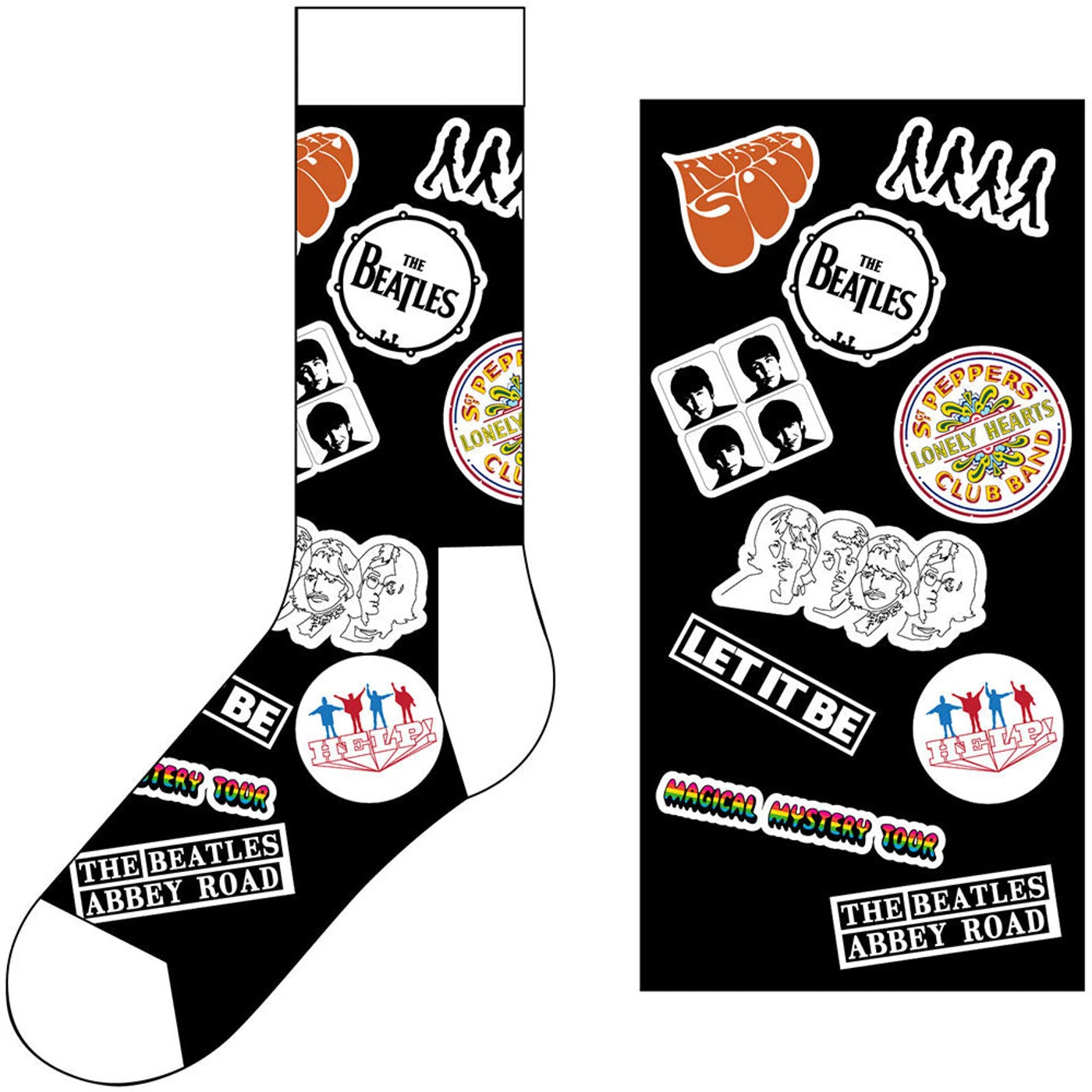 The Beatles Black Socks - Icons