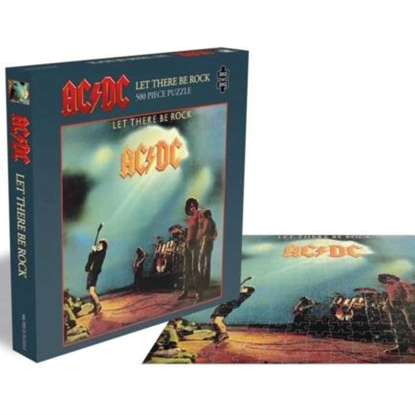 AC/DC Jigsaw Puzzle - AC/DC Let There Be Rock (500 Piece Jigsaw Puzzle)