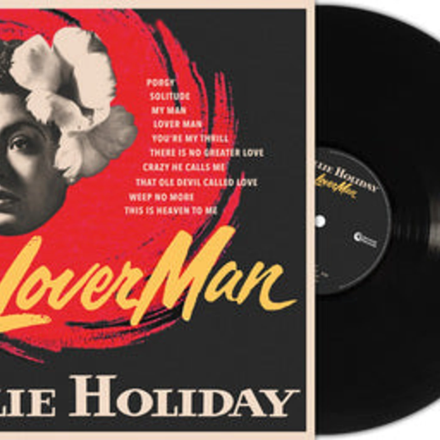 Billie Holiday LP - Lover Man (Vinyl)