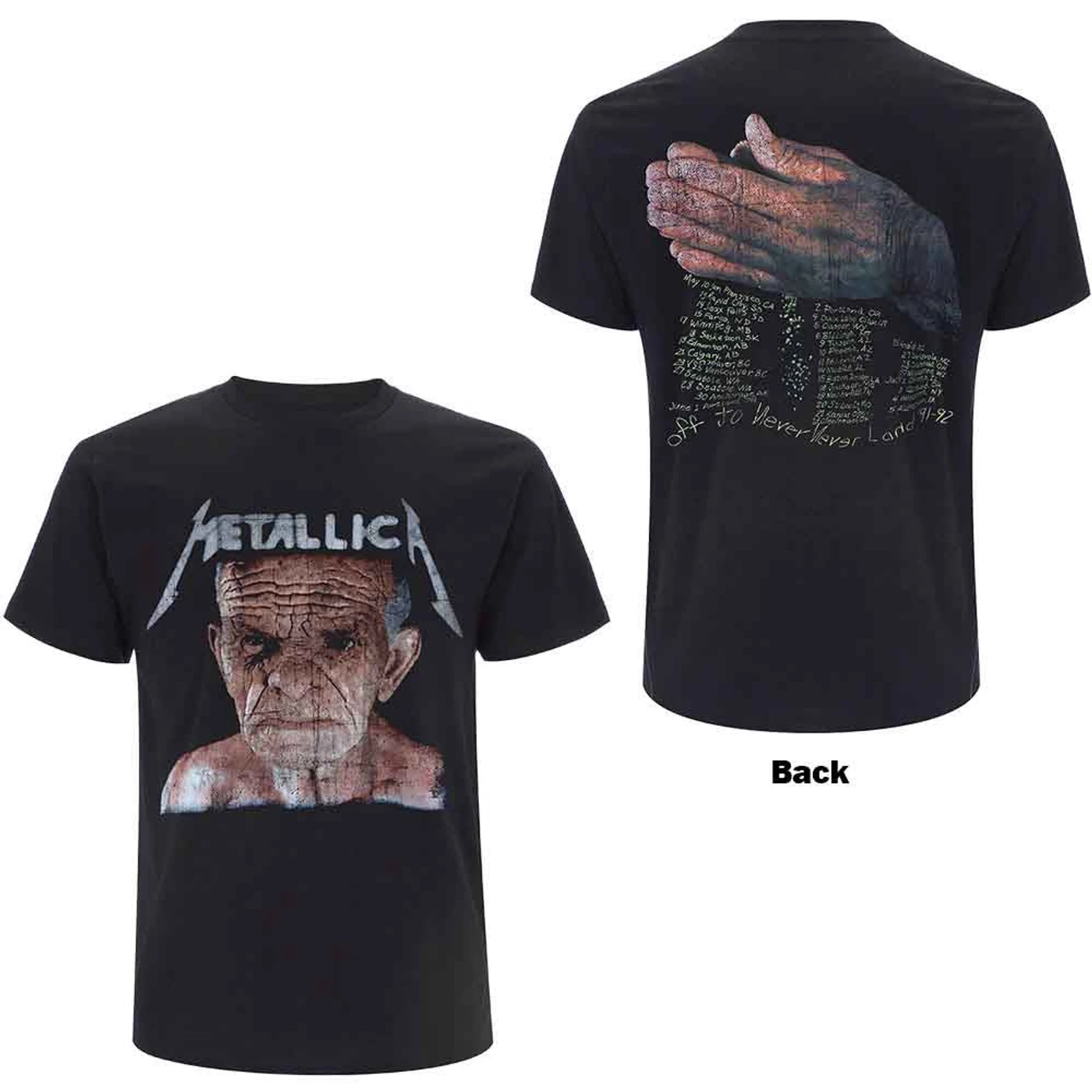 Metallica T Shirt - Neverland