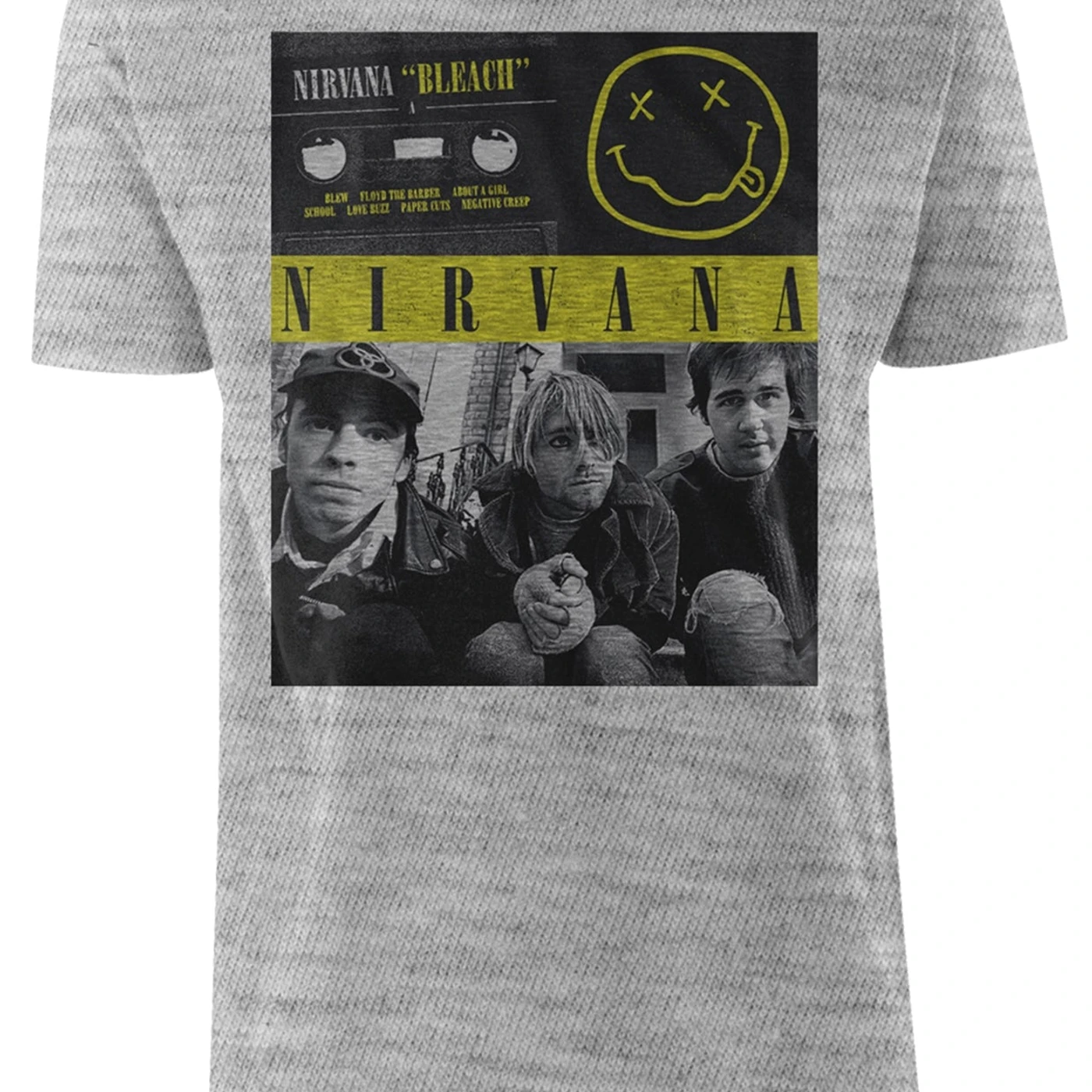 Nirvana T Shirt - Bleach Cassettes