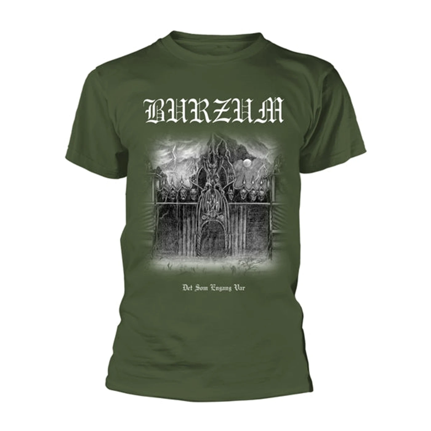 Burzum T-Shirt - Det Som Engang Var (Green)