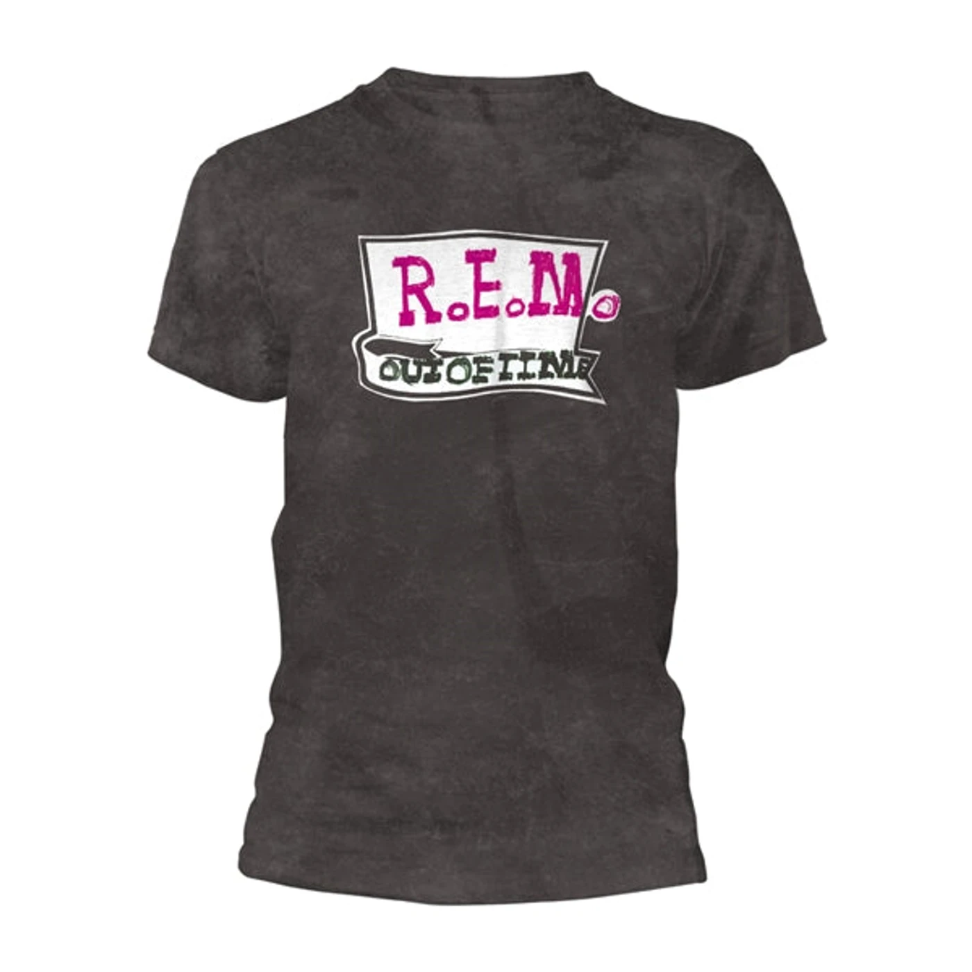 R.E.M. T Shirt - Out Of Time